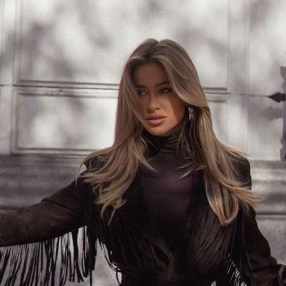 Western Black fringe jacket - Picture 4 of 11